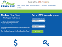 Tablet Screenshot of homepromise.com